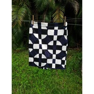 J. CREW Geometric Print Pencil Skirt - Size 2